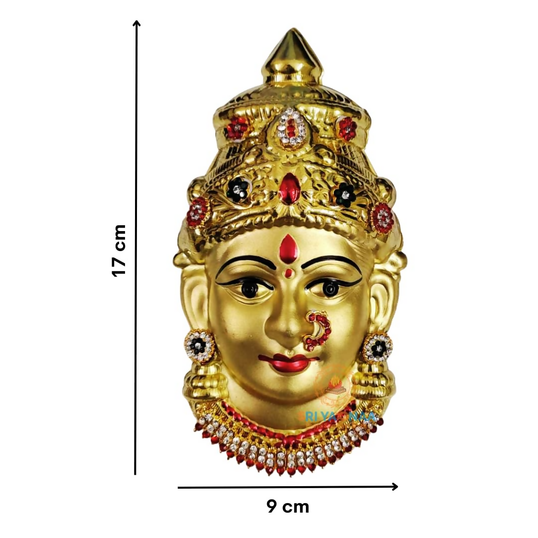 Brass Decorative Ammavari Face - Dista