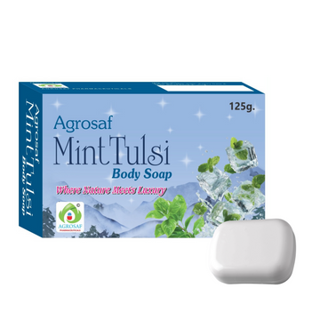 Agrosaf Mint Tulsi Body Soap - Dista