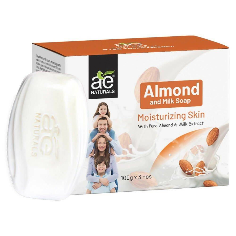 Ae Naturals Almond & Milk Soap - Distacart