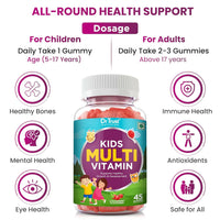 Thumbnail for Dr Trust Nutrition Kids Multivitamin Gummies - Strawberry Flavor - Distacart