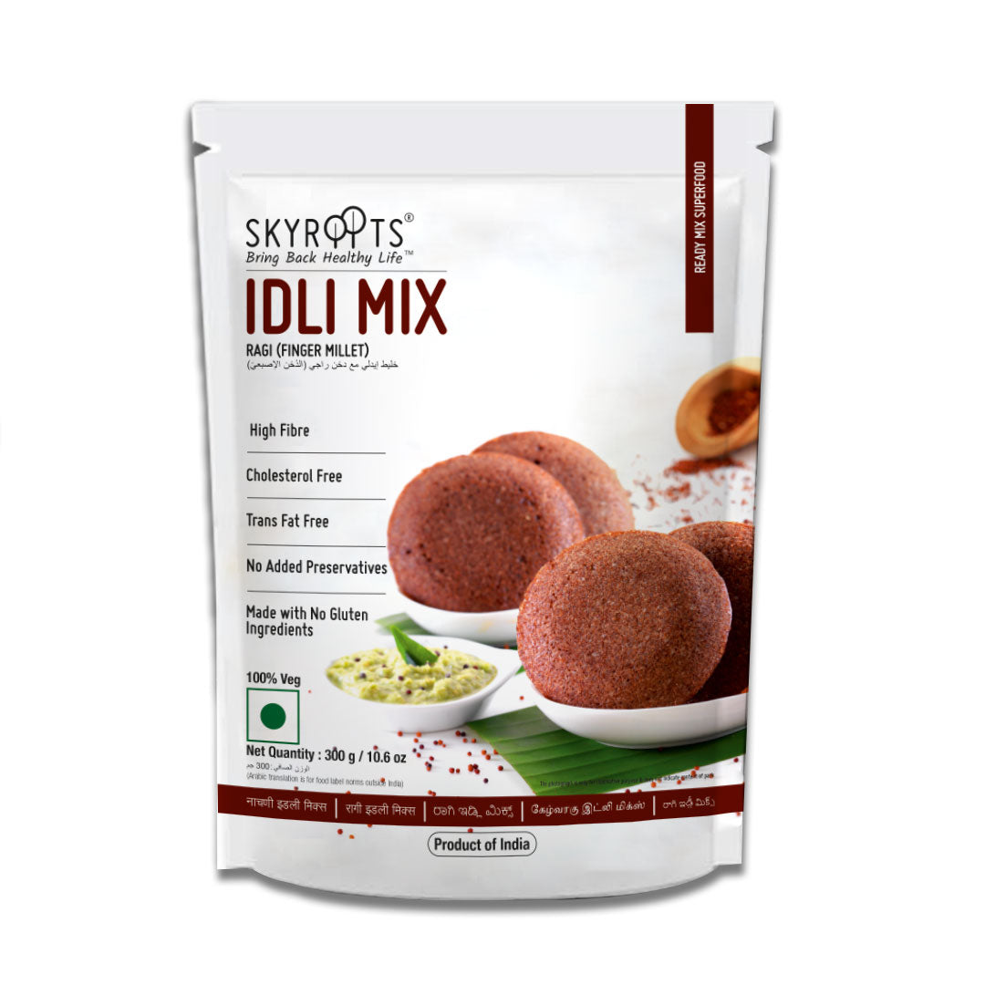 Skyroots Ragi (Finger Millet) Idli Mix - Distacart