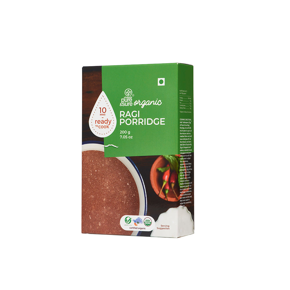 Pure & Sure Organic Ragi Porridge - Distacart