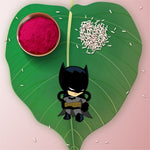 Thumbnail for Indianvibez Batman Wooden Rakhi - Kids Rakhi