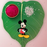 Thumbnail for Indianvibez Mickey Wooden Rakhi with Rudraksha, Cartoon Rakhi for Brother, Shop India - Kids Rakhi