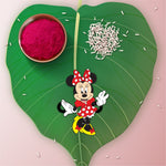 Thumbnail for Indianvibez Minnie Wooden Rakhi/Lumba - Kids Rakhi