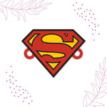 Thumbnail for Indianvibez Superman Wooden Rakhi with Rudraksha, Superhero Rakhi for Brother, Shop India - Kids Rakhi