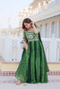 Lehenga Mart Designer Georgette Bandhej Gown & Dupatta - Distacart