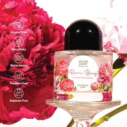 Sacred Grove Rani Baug: Hair Perfume For Women - Distacart