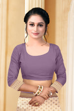Thumbnail for Vedant Vastram Litchi Silk Designer Banarasi Saree - Cream - Distacart