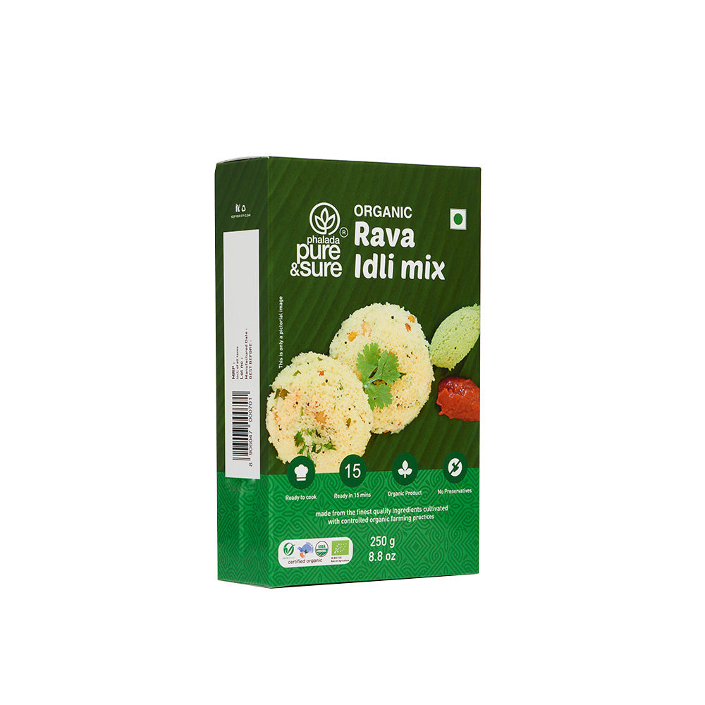 Pure & Sure Organic Rava Idly Mix
