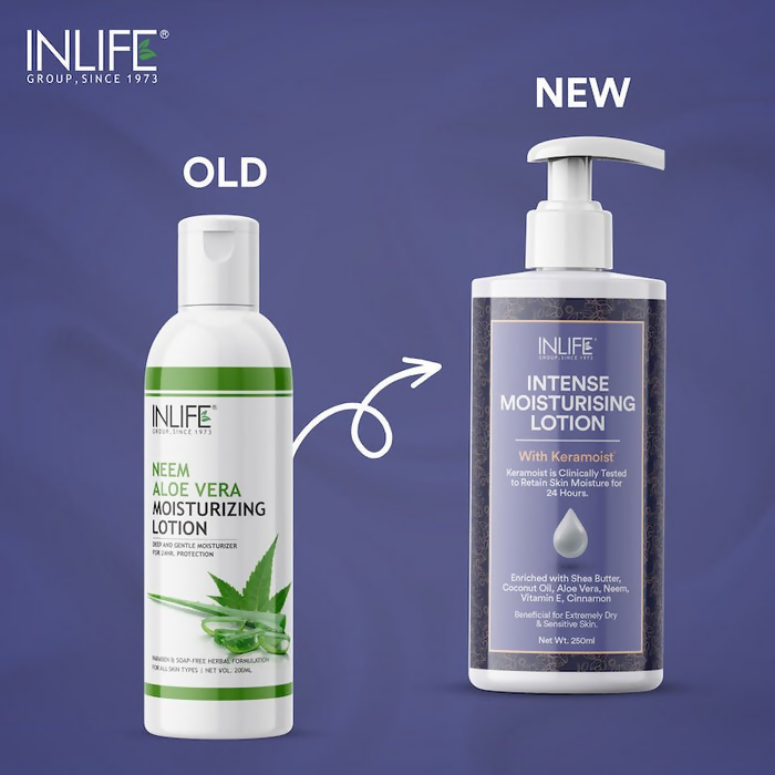 Inlife Intense Moisturizing Lotion - Distacart