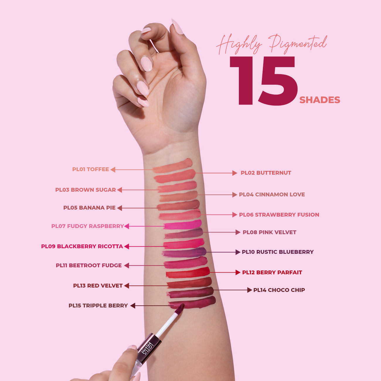 Lotus Make Up Proedit Prep And Swipe Lip Color - PL14 Choco Chip - Distacart