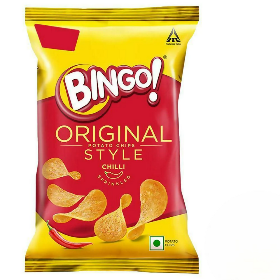 Buy Bingo Original Chilli Sprinkled Potato Chips Online