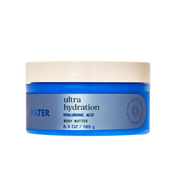 Bath & Body Works Water Ultra Hydration With Hyaluronic Acid Body Butter - Distacart