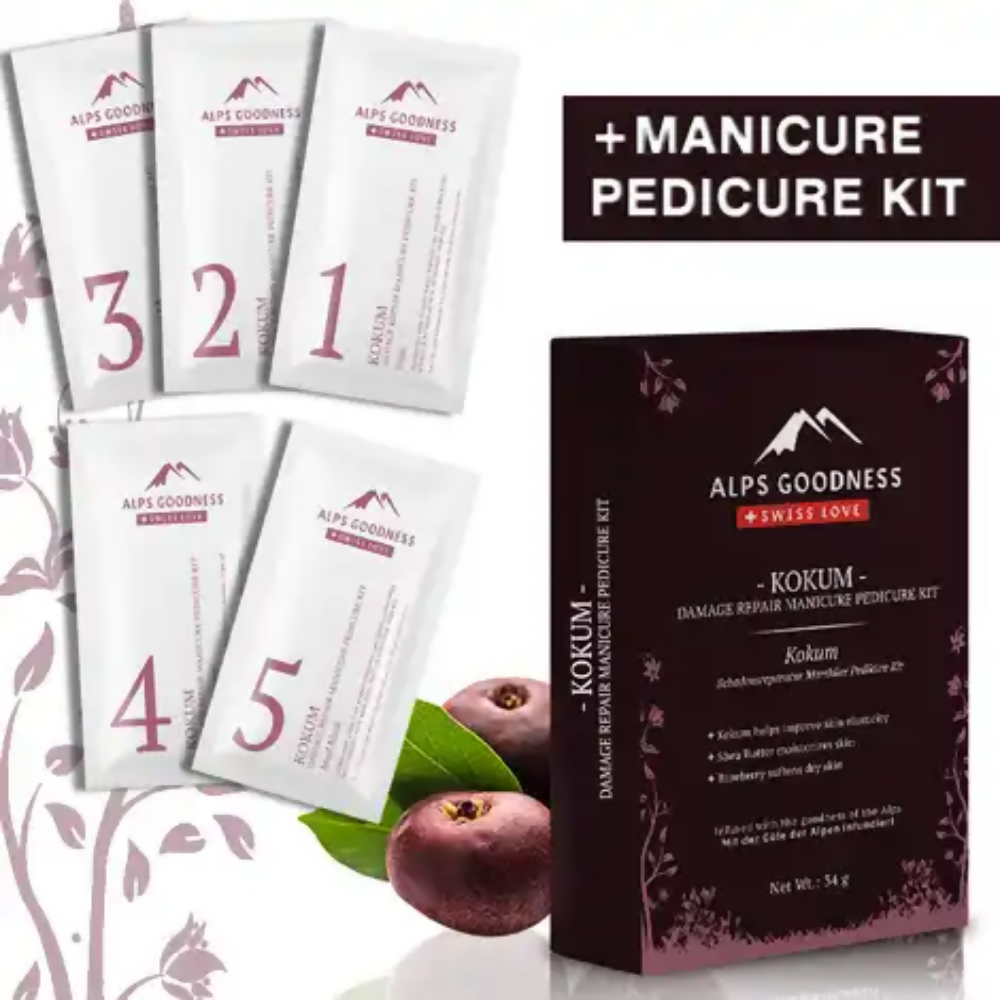 Alps Goodness Kokum Damage Repair Manicure Pedicure Kit - Distacart