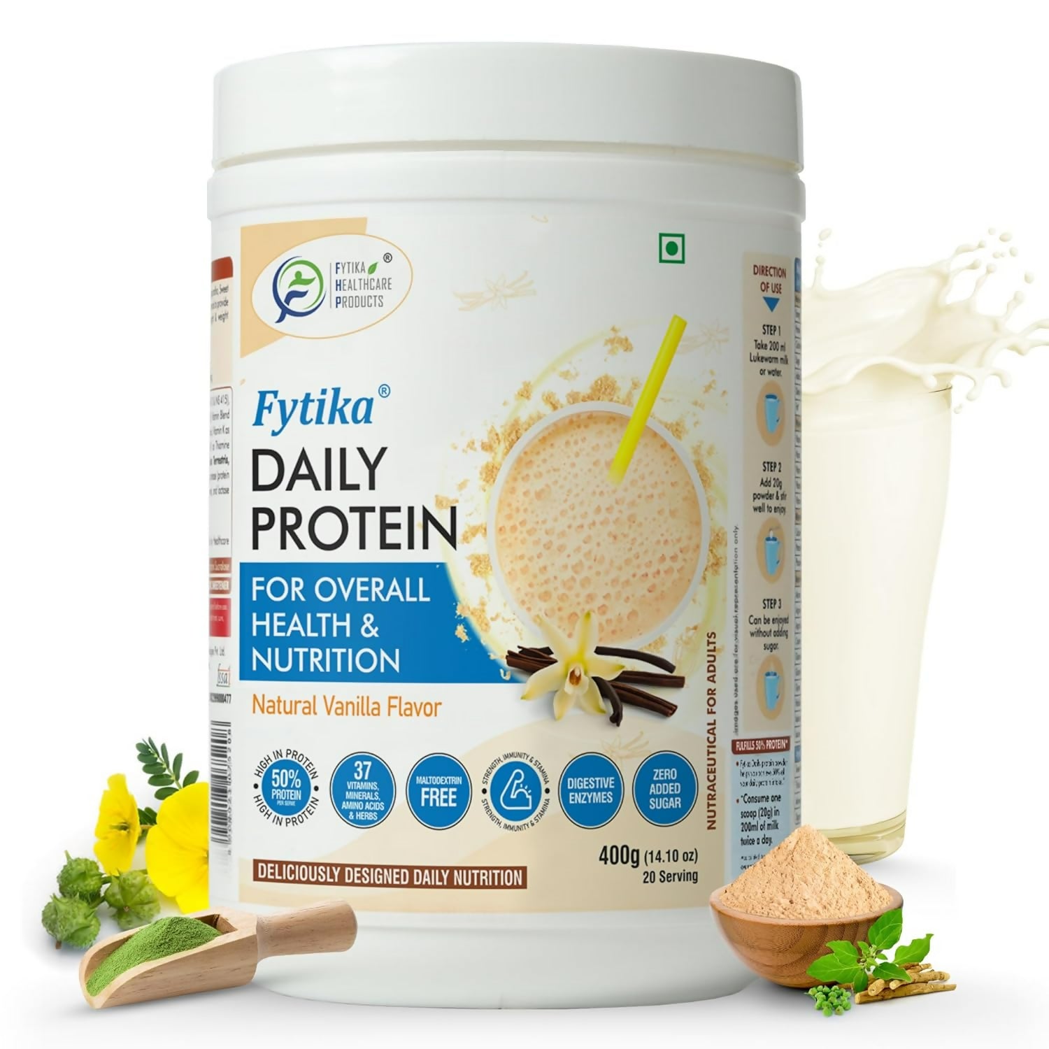 Fytika Healthcare Products Daily Protein Powder - Distacart
