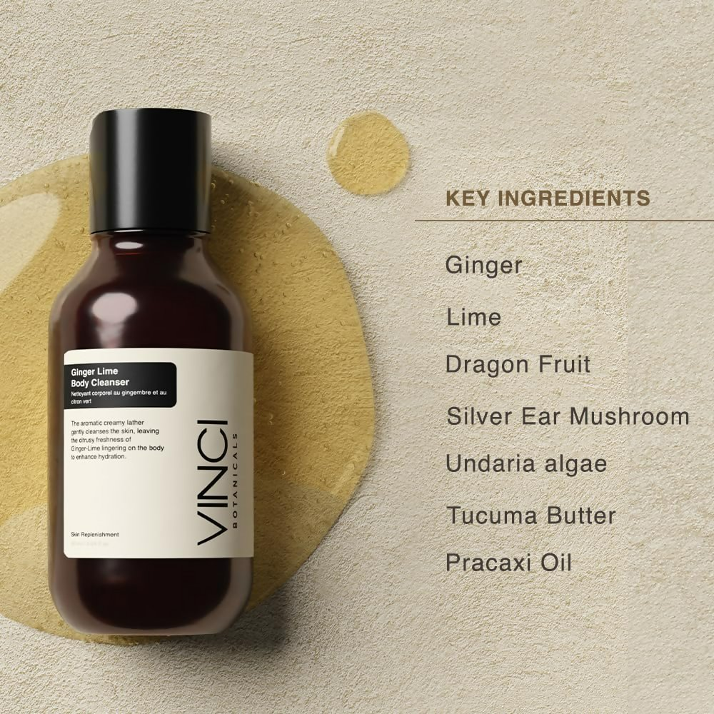 Vinci Botanicals Bergamot Geranium Body Cleanser - Distacart