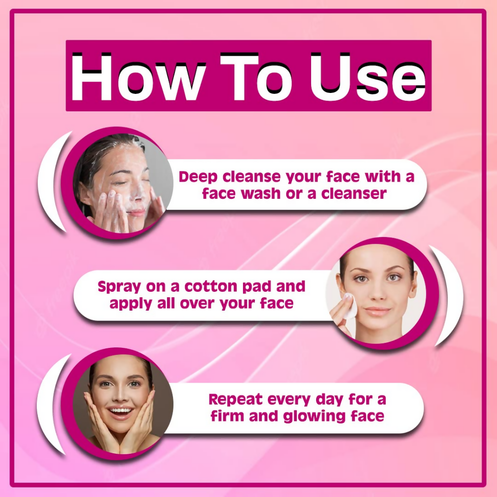 VedicAyurveda Glycerine With Rose Toner & Mist - Dista