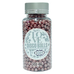 Thumbnail for confect red disco balls sprinkles 4 mm 120 gms