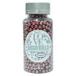 Thumbnail for confect red disco balls sprinkles 5 mm 120 gms