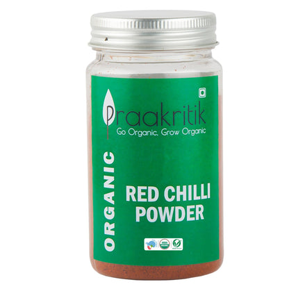 Praakritik Organic Red Chilli Powder - Distacart