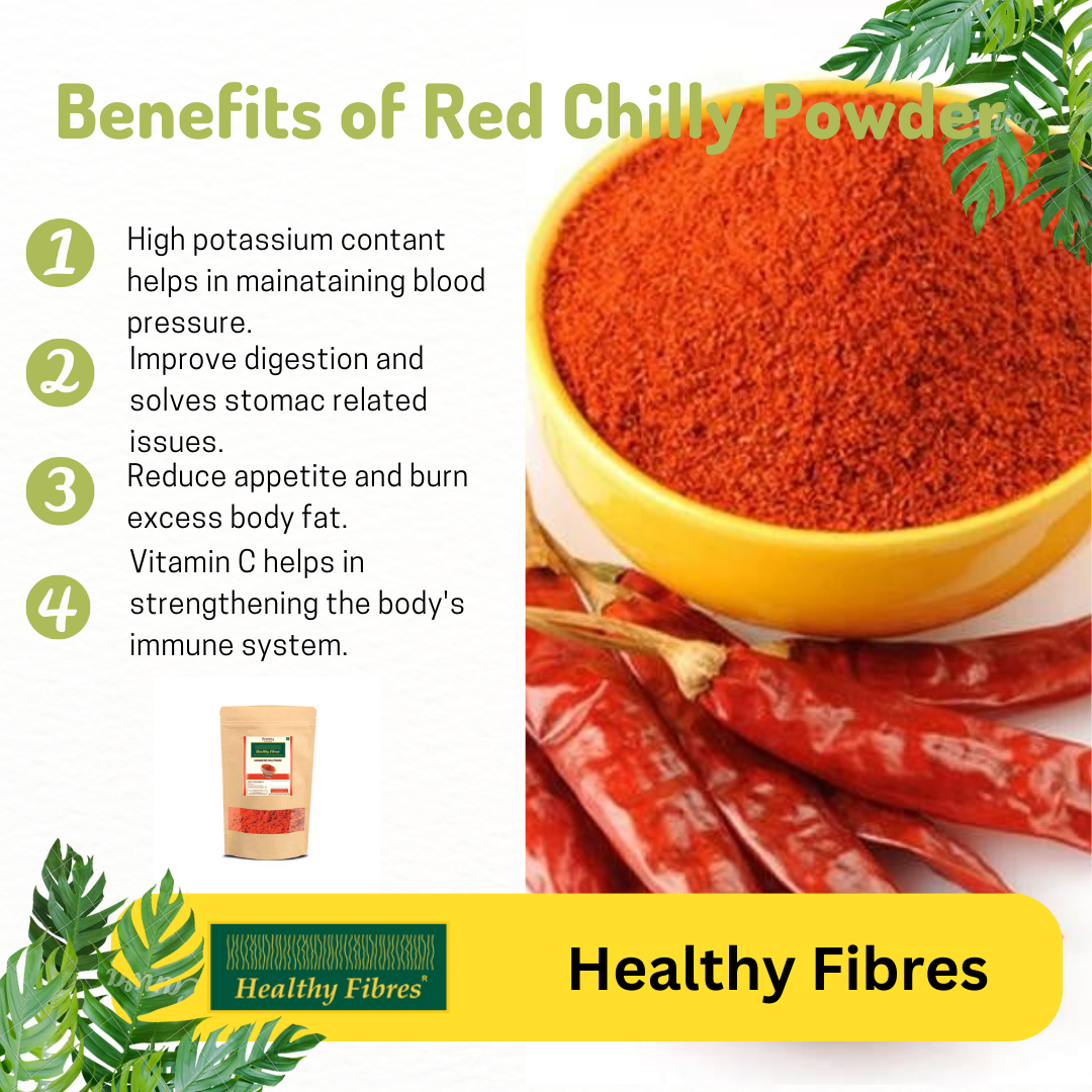 Healthy Fibres Red Chilly Powder - Distacart