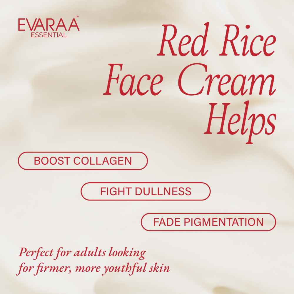 Evaraa Essential Red Rice Cream - Distacart