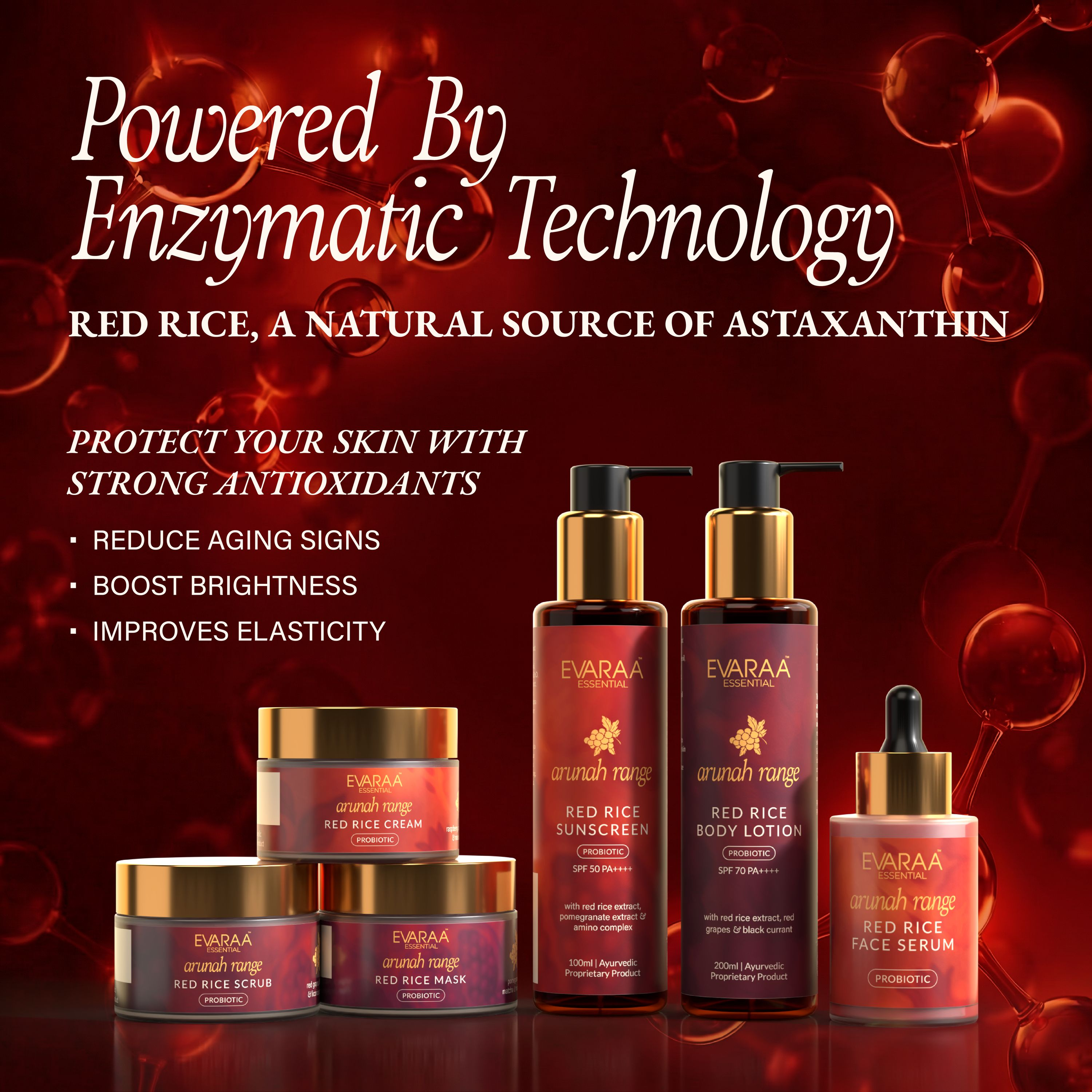 Evaraa Essential Red Rice Cream - Distacart