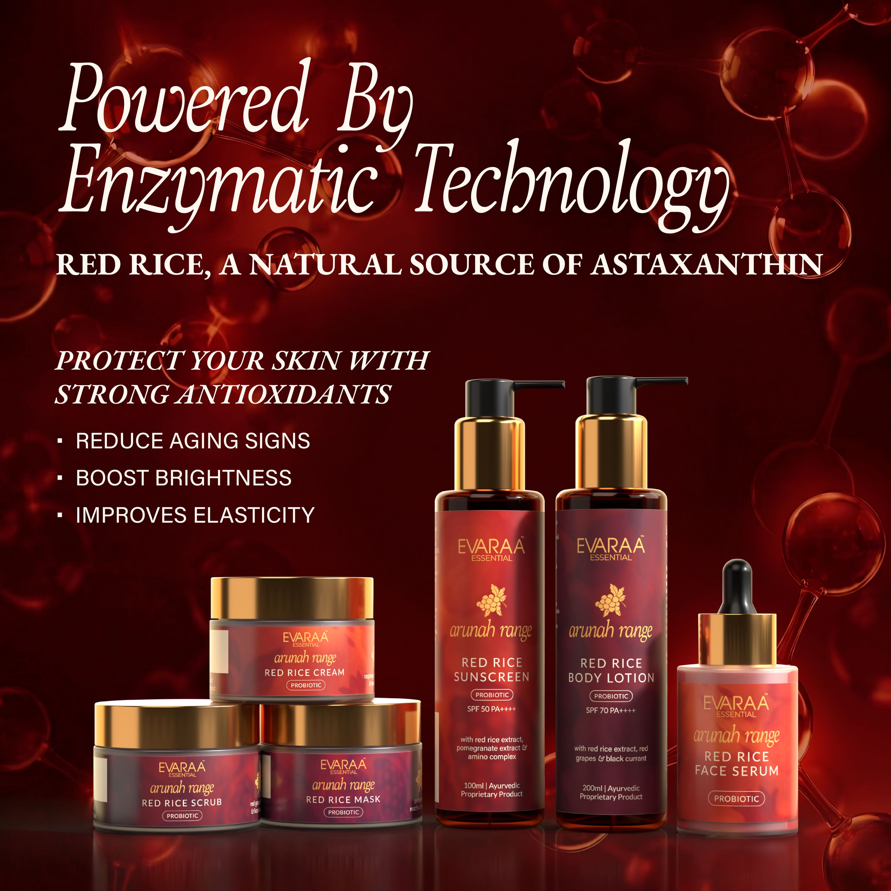 Evaraa Essential Red Rice Sunscreen - Distacart