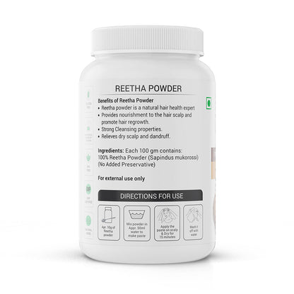 Krishna'S Herbal & Ayurveda Reetha Powder - Distacart