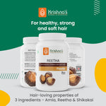 Thumbnail for Krishna'S Herbal & Ayurveda Reetha Powder