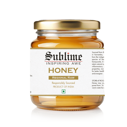Sublime Inspiring Awe Regional Raw Honey - Distacart