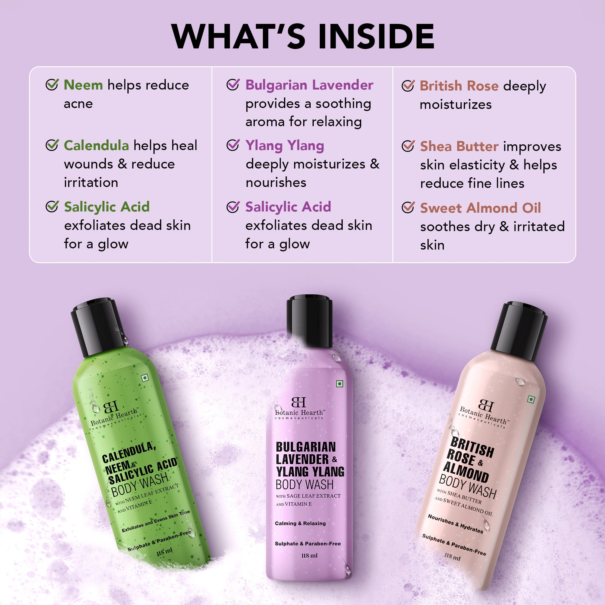 Relax & Renew Body Wash Set (Pack of 3) - Distacart