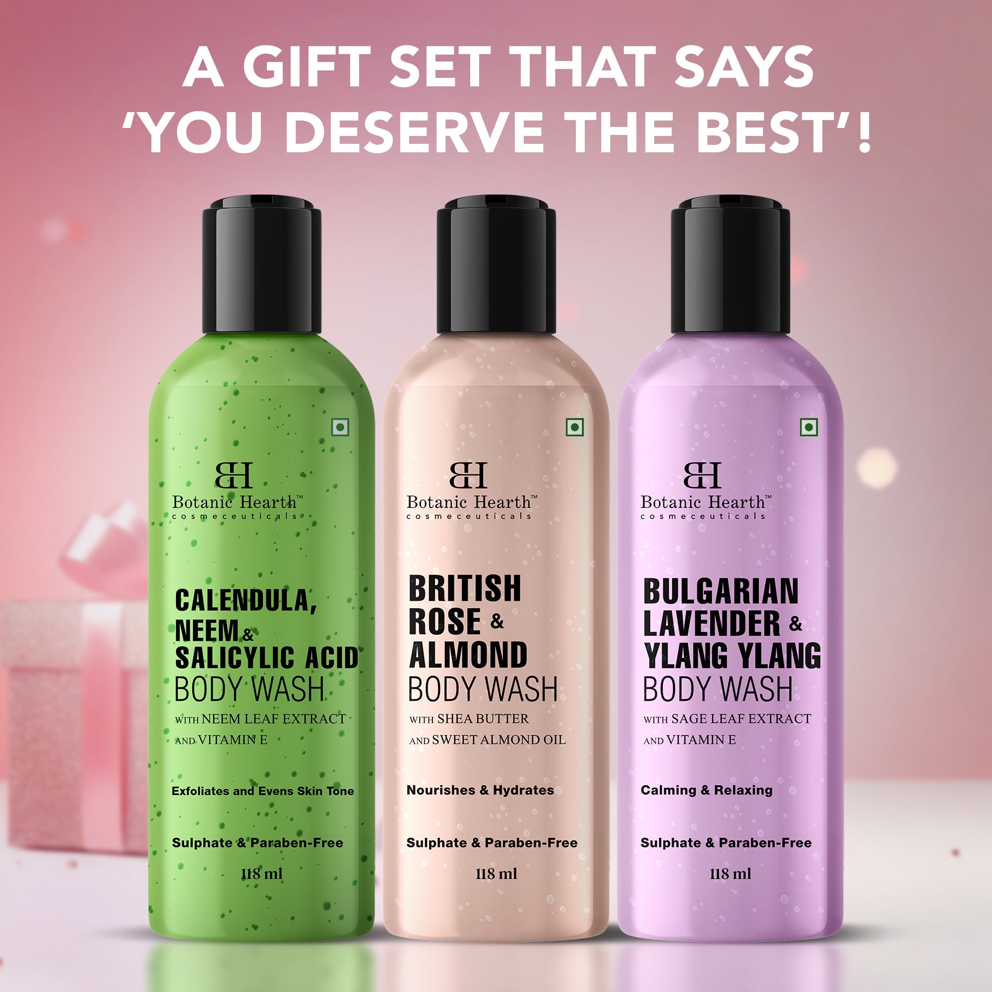Relax & Renew Body Wash Set (Pack of 3) - Distacart