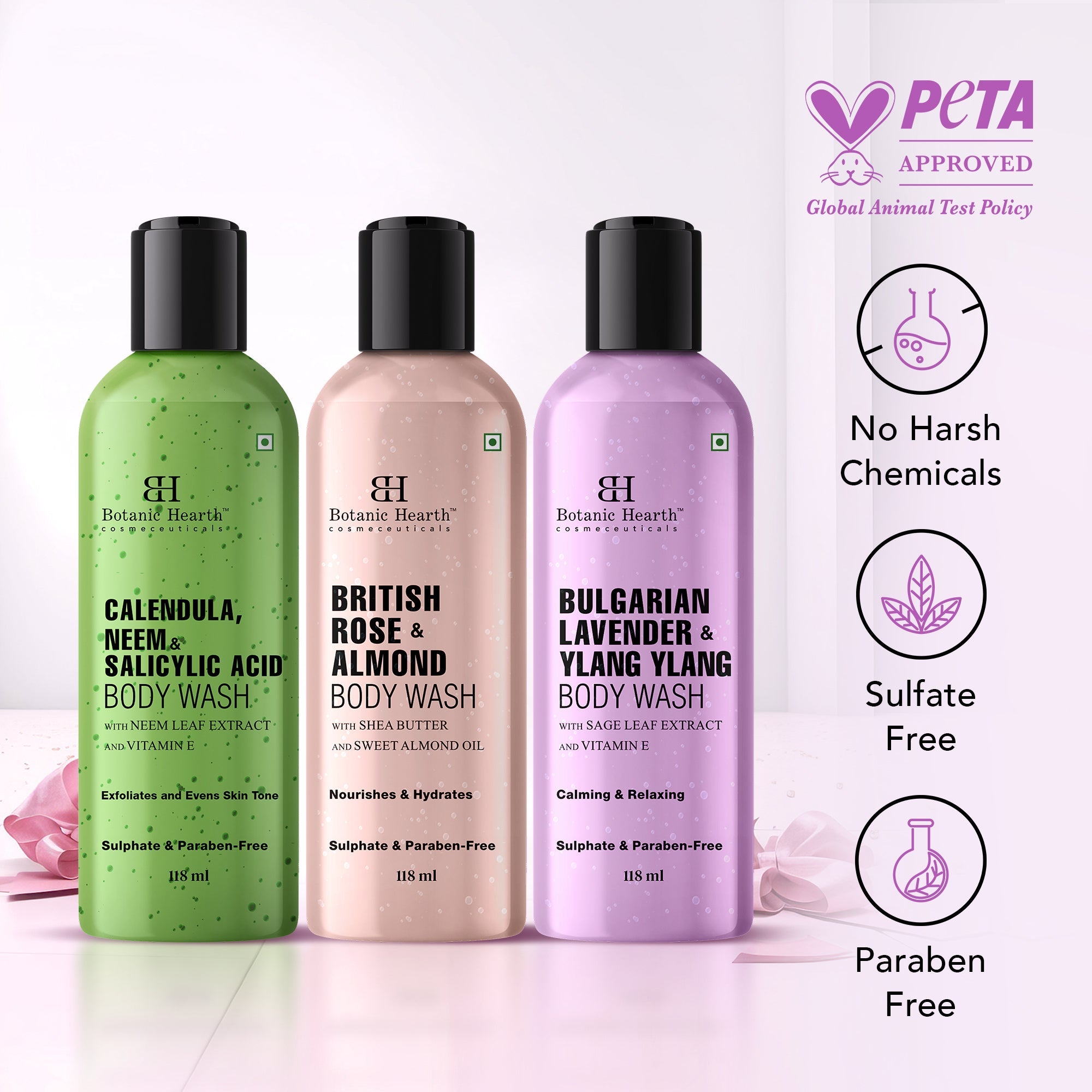 Relax & Renew Body Wash Set (Pack of 3) - Distacart