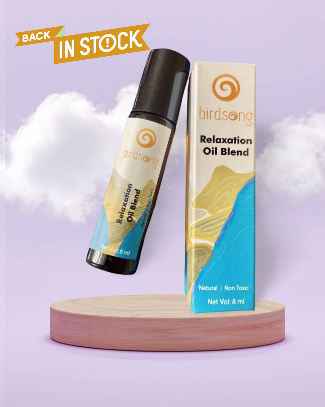 stress relief oil relaxation oil blend