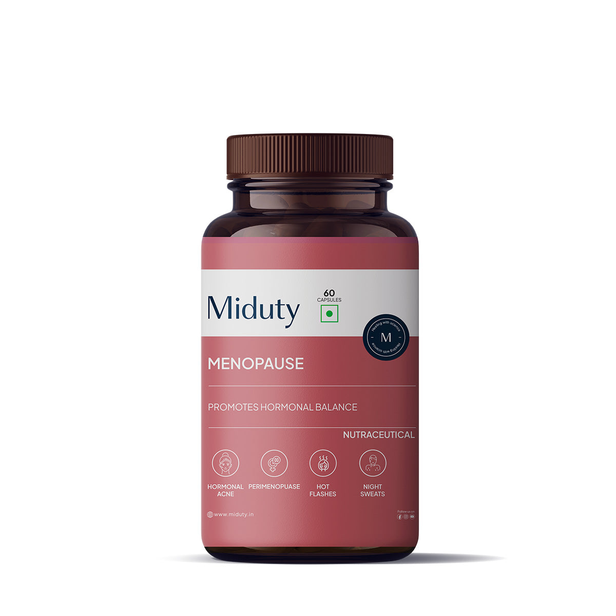 Miduty by Palak Notes Menopause Capsules - Distacart