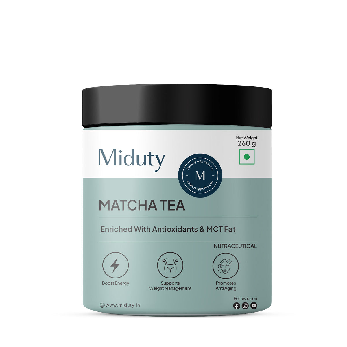 Miduty by Palak Notes Matcha Tea - Distacart