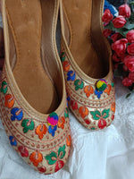 Thumbnail for Desi Colour Women Indian Ethnic Footwear-Colour Wave - Distacart