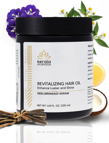 Kerala Ayurveda Revitalizing Hair Oil - Neelibringadi Keram - Distacart