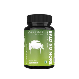 Aadar Bald No More Hair Capsules For Men - Distacart