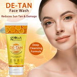 Thumbnail for Globus Naturals De Tan Face Wash, Suitable For All Skin Types - Distacart