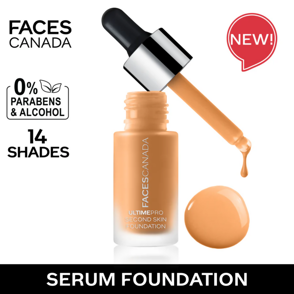 Faces Canada Ultime Pro Second Skin Foundation - Honey Beige 031 - Distacart