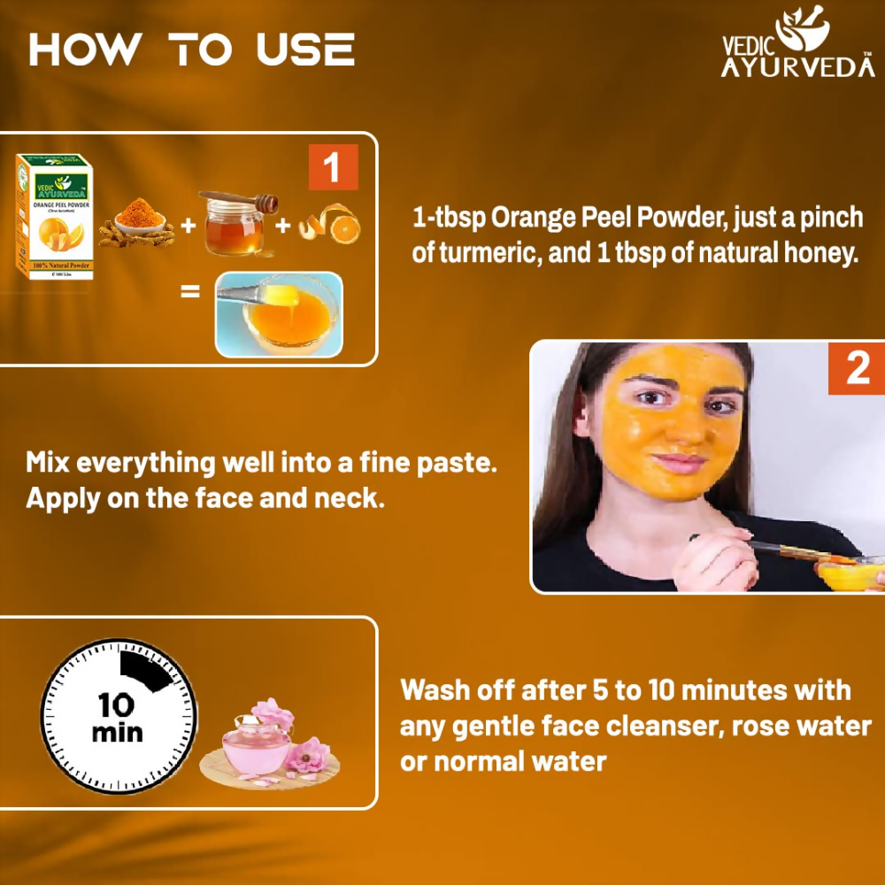 VedicAyurveda Orange Peel powder - Dista