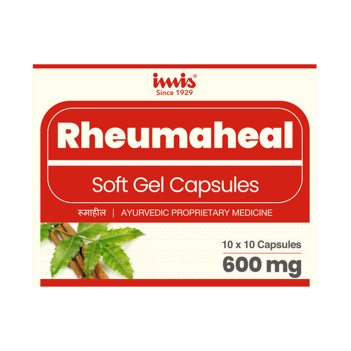 IMIS Ayurveda Rheumaheal Capsules - Distacart