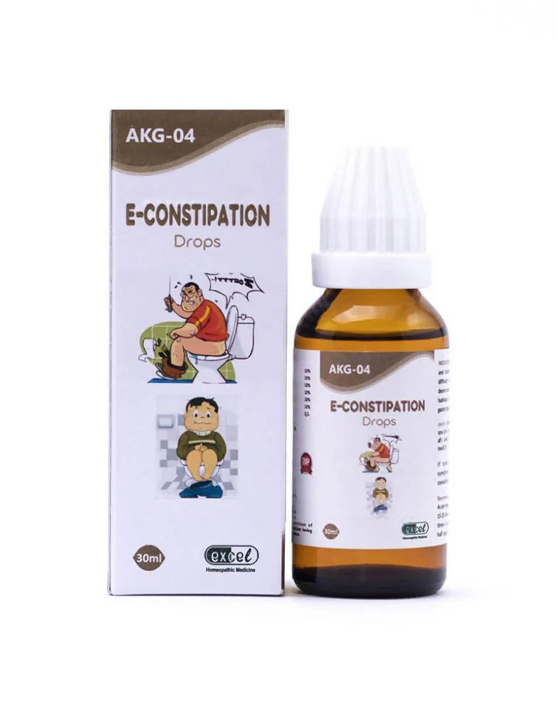 Excel Pharma E-Constipation Drops - Distacart