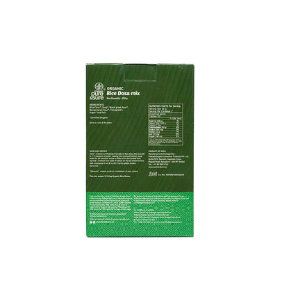 Pure & Sure Organic Rice Dosa Mix - Distacart