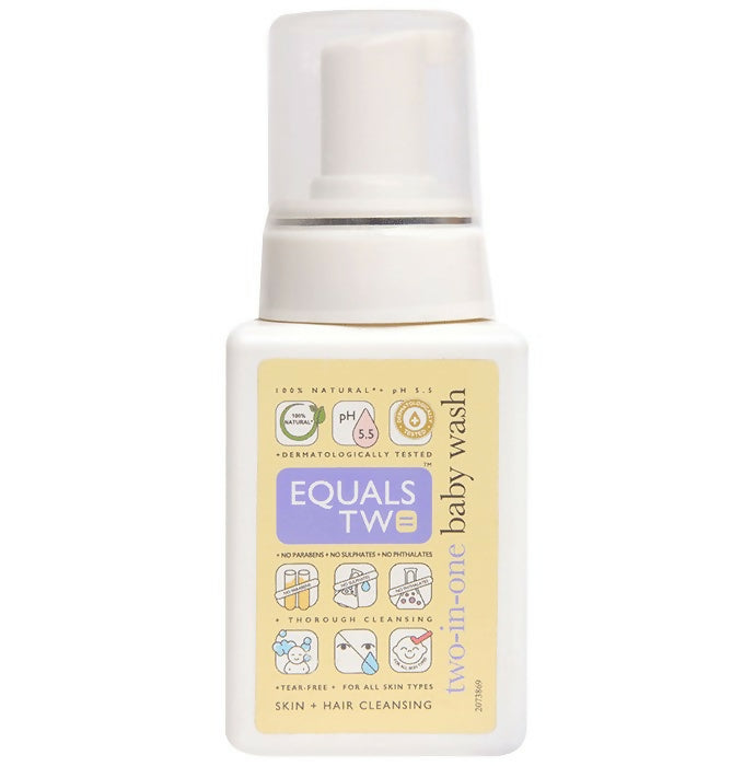 Equals Two Two-in-One Baby Body Wash (Hair & Skin) - Distacart