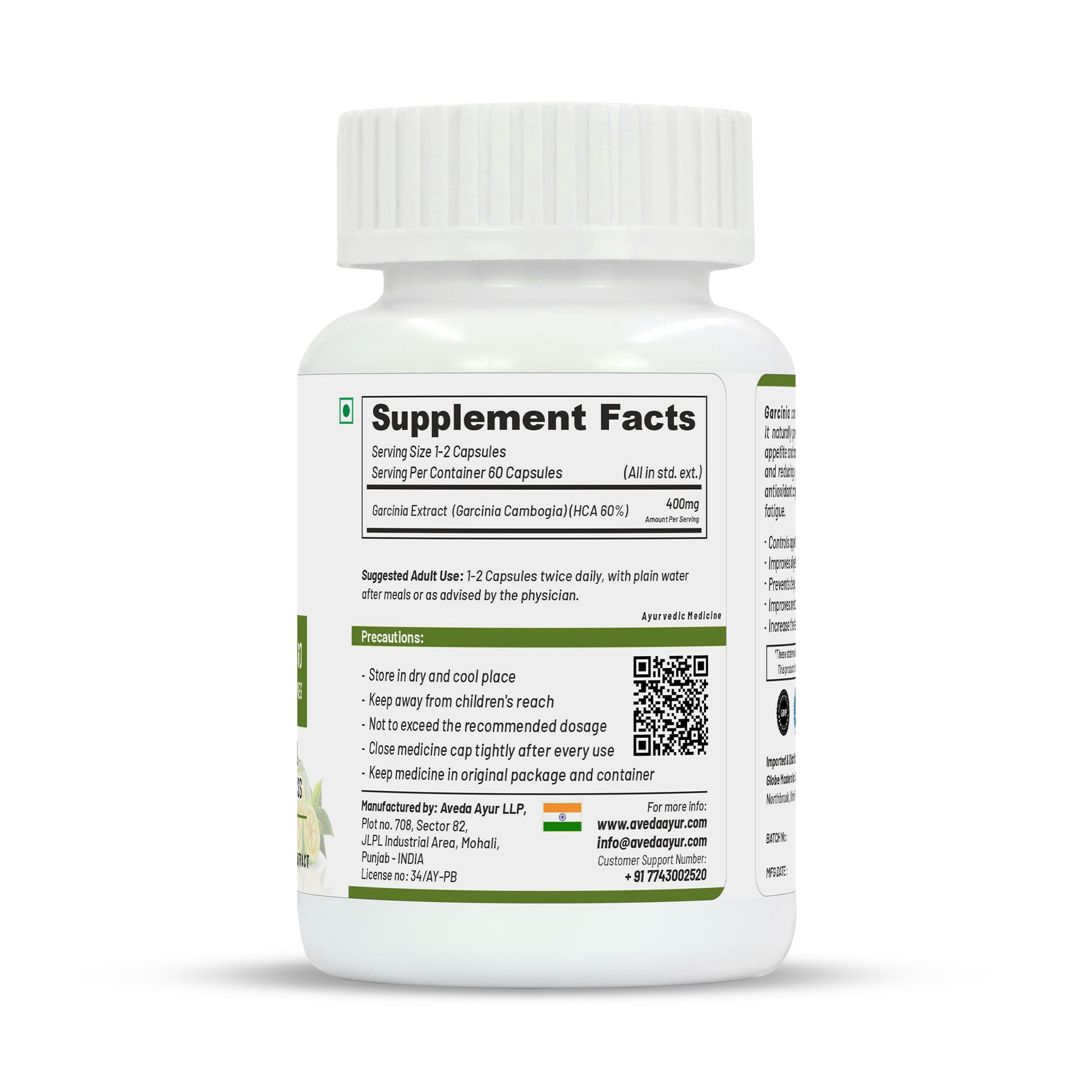 Life Aveda Premium Garcinia Capsules - Distacart