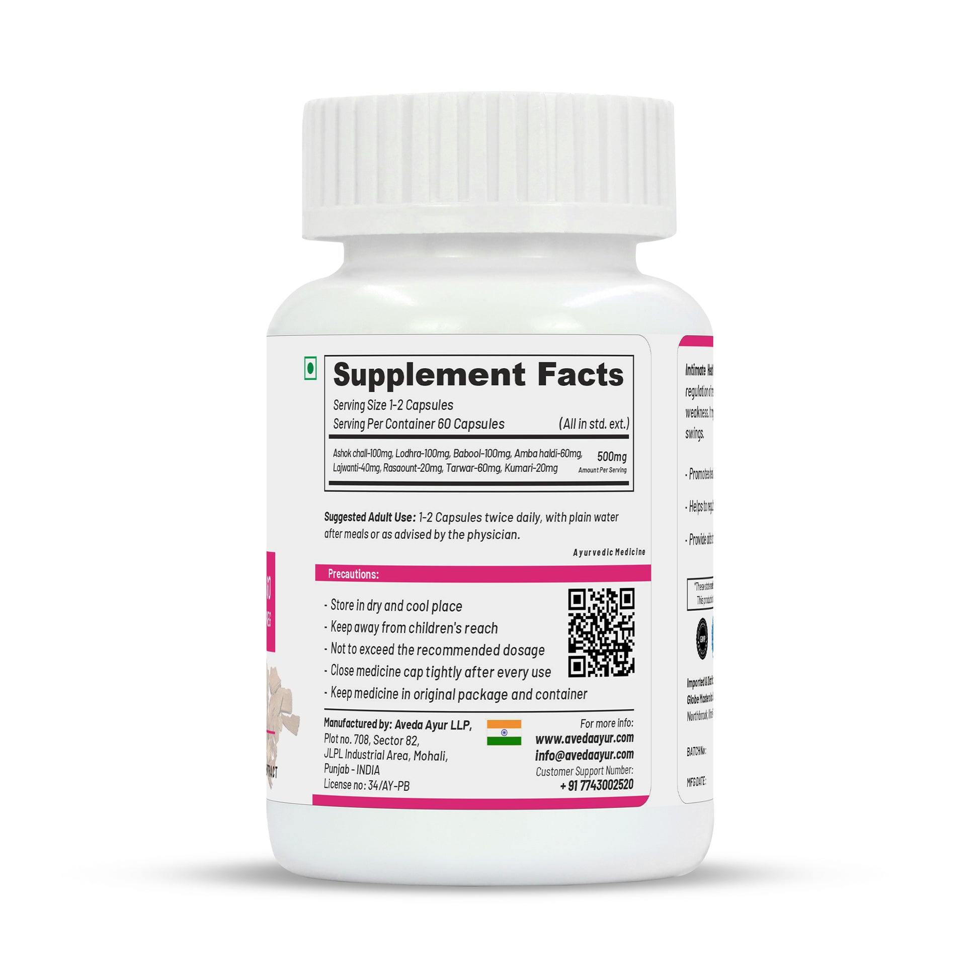 Life Aveda Premium Intimate Health Capsules - Distacart